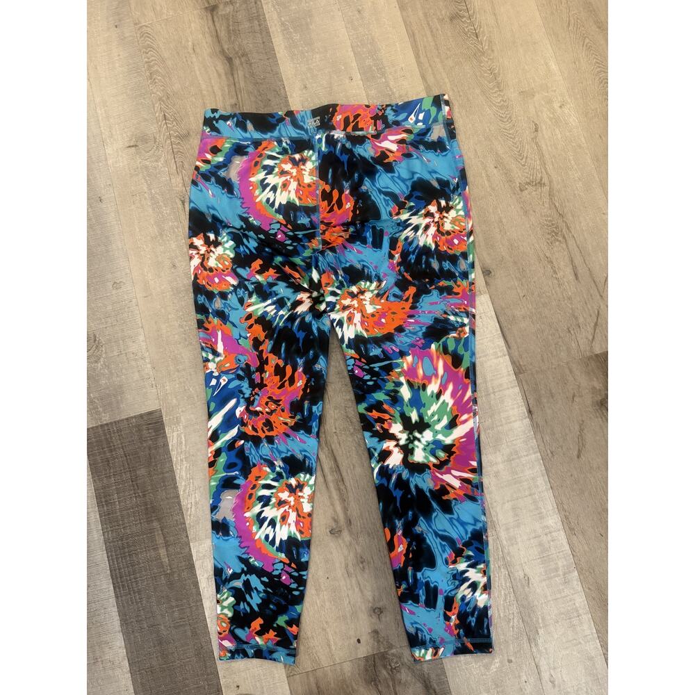 Fila Running Pants Womens XL Performance Leggings Athletic Gym Workout Fitness - Picture 5 of 6
